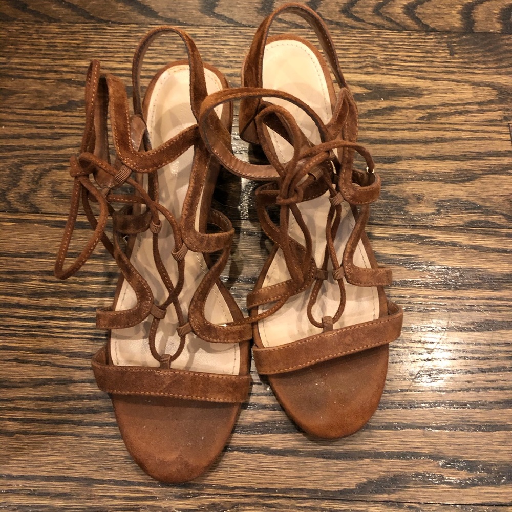 Saks Fifth Ave Block Sandals
